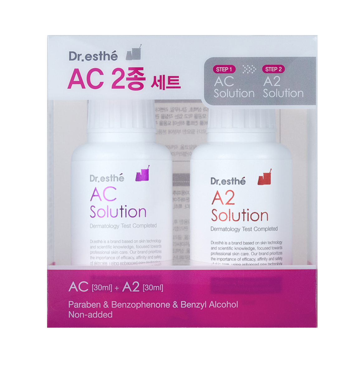 AC AND A2 SET 30ML – Dr.Esthe USA