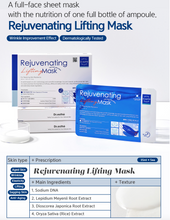 Load image into Gallery viewer, Rejuvenating Lifting Mask 5pc/Box - Professional-Grade Lifting &amp; Firming Mask with PDRN